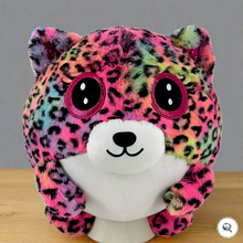 Načíst obrázek do prohlížeče Galerie, HugPals Inflatable Plush 30cm Multicoloured Leopard Print