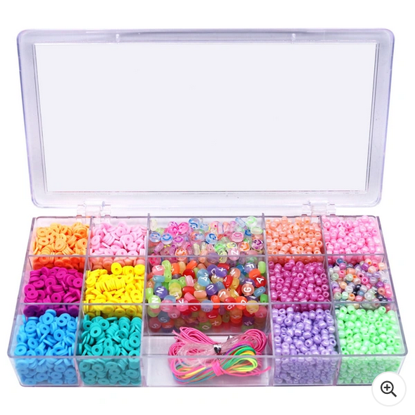 The Ultimate Bead Studio DIY Friendship Bracelet Set with 5000 Pieces