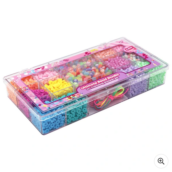 The Ultimate Bead Studio DIY Friendship Bracelet Set with 5000 Pieces