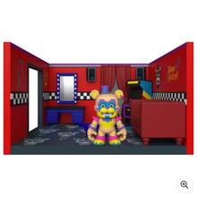 Load image into Gallery viewer, Funko Snaps! Five Nights at Freddy’s Glamrock Freddy Dressing Room Playset