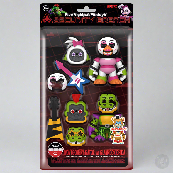 Funko Snaps! Five Nights at Freddy’s: Glamrock Chica and Montgomery Gator 2