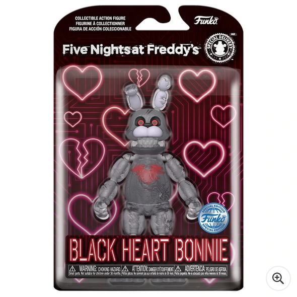 Funko Five Nights at Freddy’s Black Heart Bonnie Action Figure