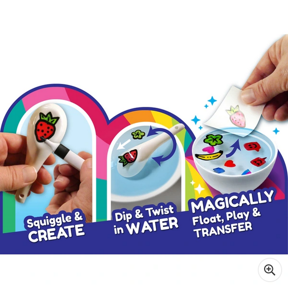 Water Art 8 Pack Water Markers With Spoon