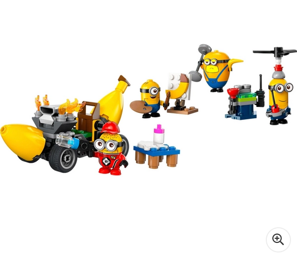 Despicable Me LEGO 75580 Minions and Banana Car Toy Set