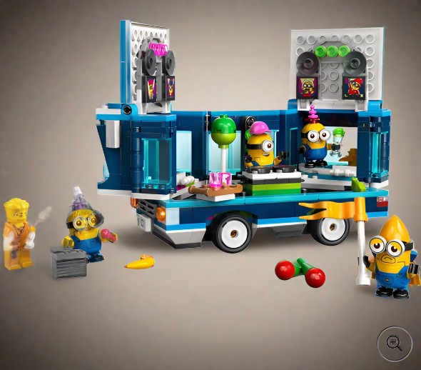 Despicable Me LEGO 75581 Minions’ Music Party Bus Toy Set