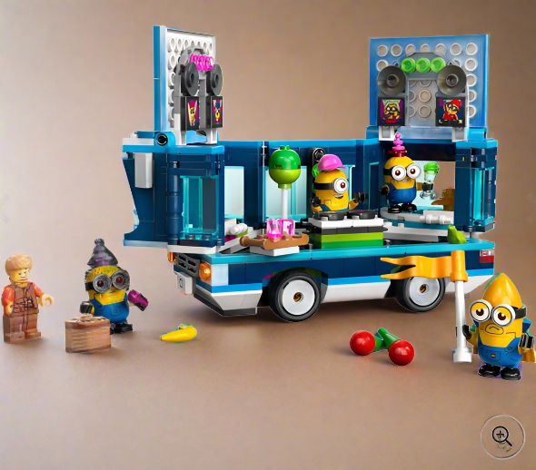 Despicable Me LEGO 75581 Minions’ Music Party Bus Toy Set