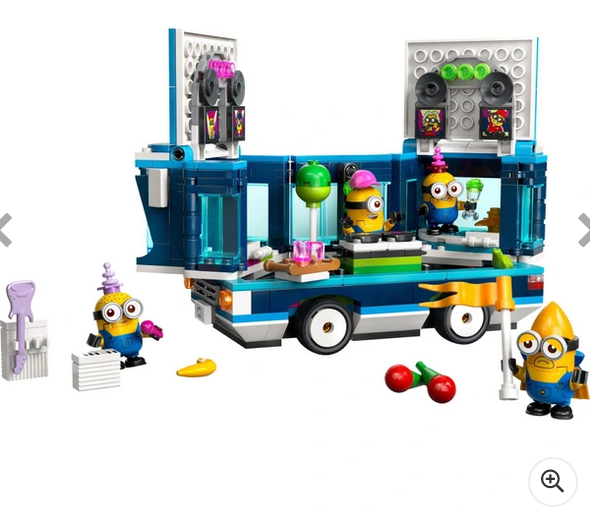 Despicable Me LEGO 75581 Minions’ Music Party Bus Toy Set