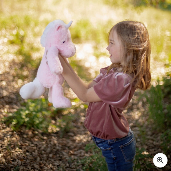 World's Softest Plush 40cm Nina the Pink Unicorn