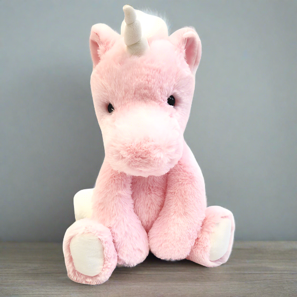 World's Softest Plush 40cm Nina the Pink Unicorn