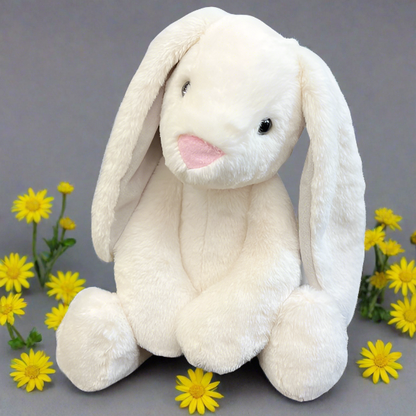 World's Softest Plush 50cm Noah the Cream Bunny