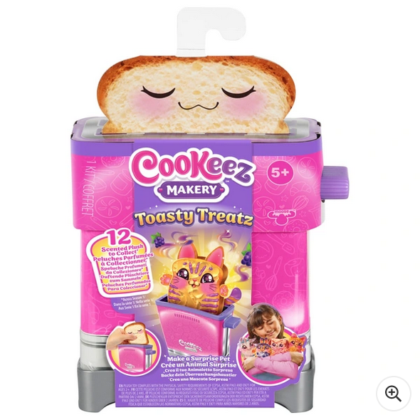 Cookeez Makery Toasty Treatz Plush Surprise