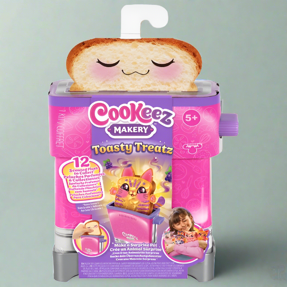 Cookeez Makery Toasty Treatz Plush Surprise