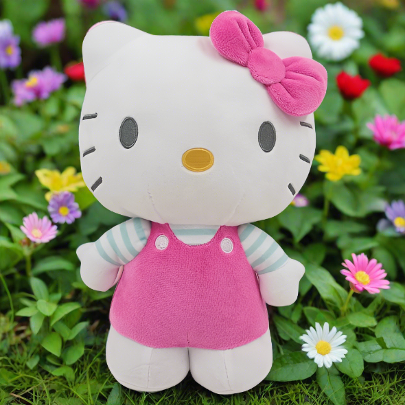 Hello Kitty 28cm Soft Toy in Pink Dress