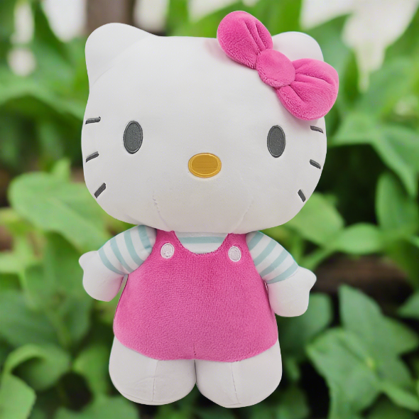 Hello Kitty 28cm Soft Toy in Pink Dress