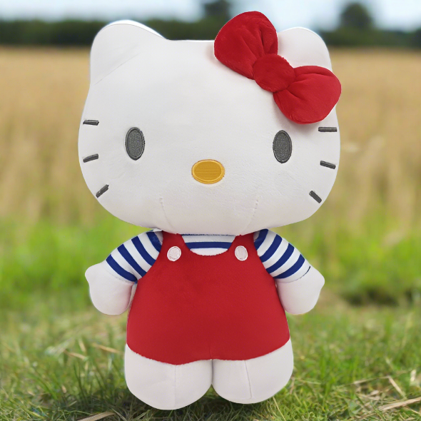 Hello Kitty 28cm Soft Toy in Red Dress