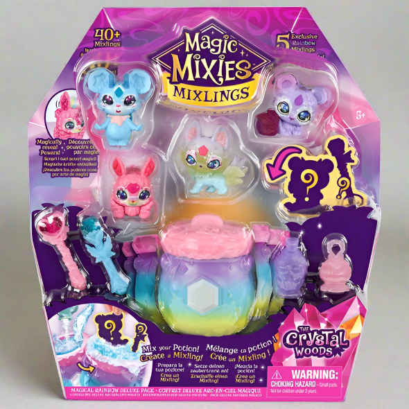 Magic Mixies Mixlings Magical Rainbow Deluxe Pack