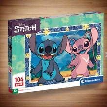 Load image into Gallery viewer, Clementoni Disney Stitch 104 Piece Jigsaw Puzzle
