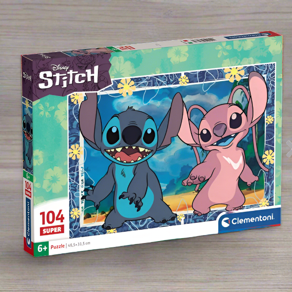 Clementoni Disney Stitch 104 Piece Jigsaw Puzzle