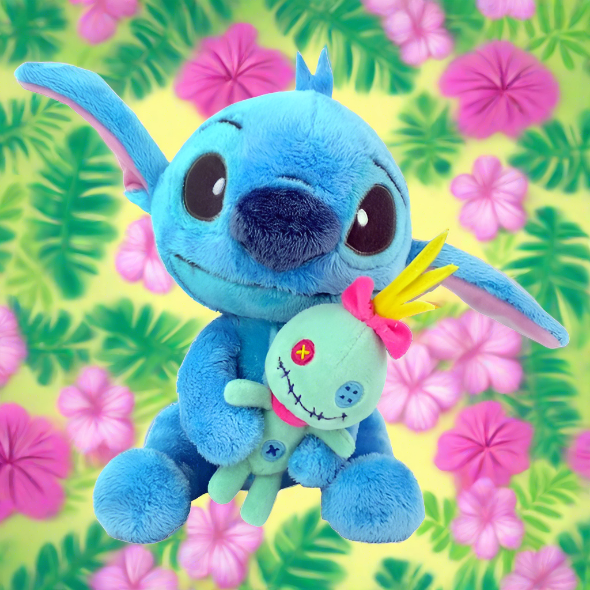 Disney Stitch and Scrump 25cm Plush Toy