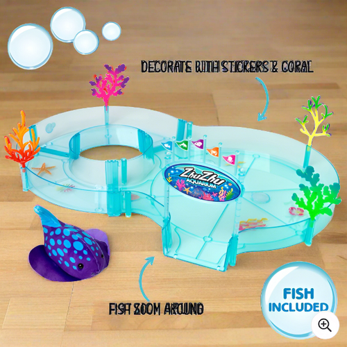 Zhu Zhu Aquarium Starter Playset With Fish