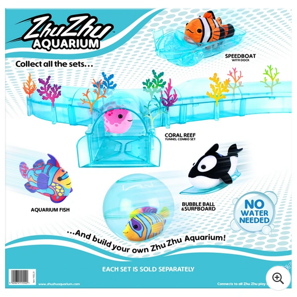 Zhu Zhu Aquarium Starter Playset With Fish