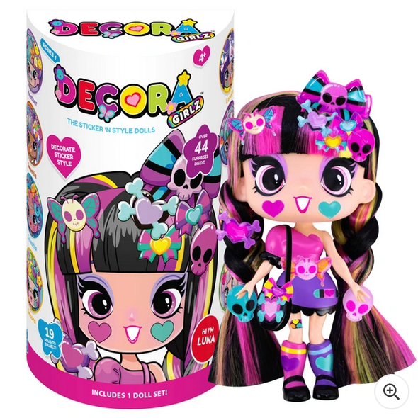 Decora Girlz 13cm Luna Fashion Doll