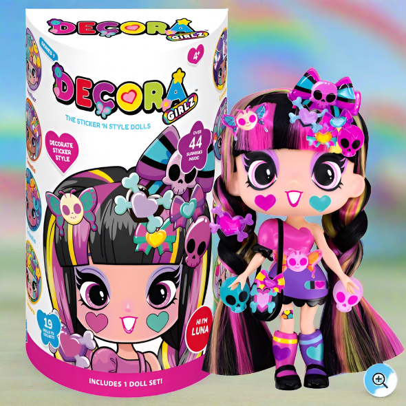 Decora Girlz 13cm Luna Fashion Doll