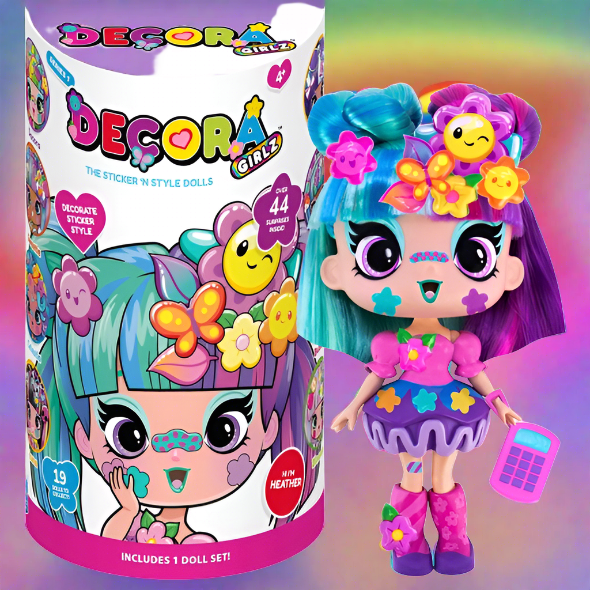 Decora Girlz 13cm Heather Fashion Doll