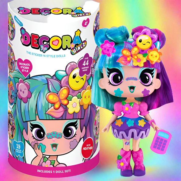 Decora Girlz 13cm Heather Fashion Doll