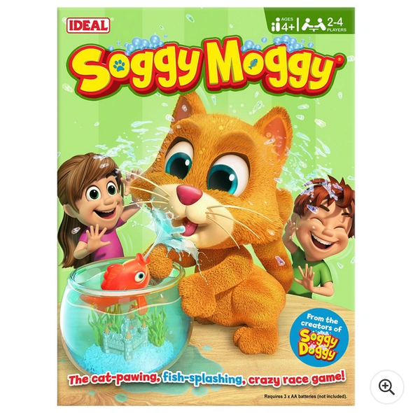 Soggy Moggy Kids Board Action Game By Ideal