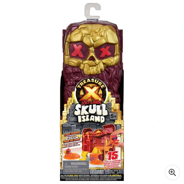 Treasure X Lost Lands Skull Island Lava Tower Micro Playset