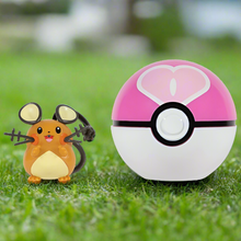 Load image into Gallery viewer, Pokémon Clip &#39;N&#39; Go Poké Ball Dedenne &amp; Love 5cm Figure