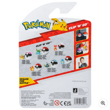 Load image into Gallery viewer, Pokémon Clip &#39;N&#39; Go Poké Ball Dedenne &amp; Love 5cm Figure