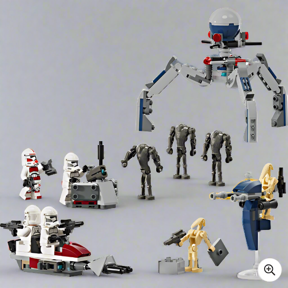 LEGO Star Wars 75372 Clone Trooper & Battle Droid Battle Pack