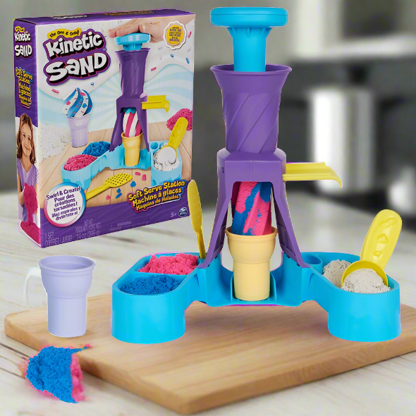 Sand Soft Serve Station Set