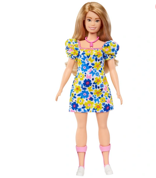 Barbie Fashionistas Doll 208 - Floral Babydoll Dress