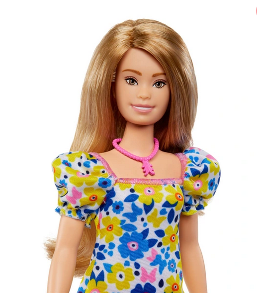 Barbie Fashionistas Doll 208 - Floral Babydoll Dress