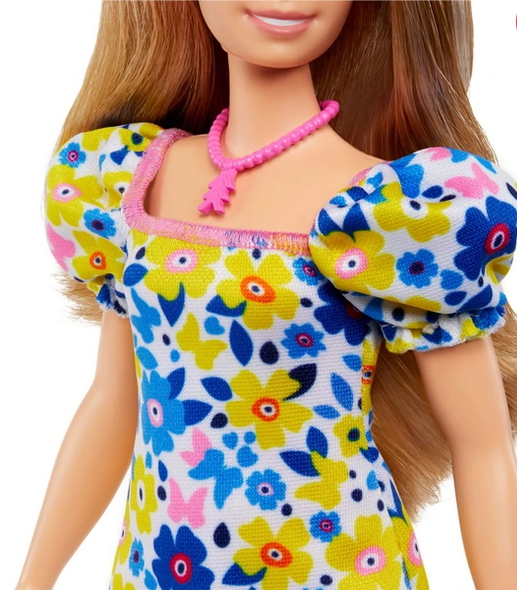 Barbie Fashionistas Doll 208 - Floral Babydoll Dress