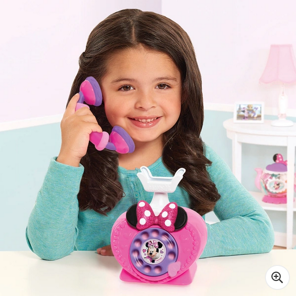 Disney Junior Minnie Mouse Ring Me Rotary Phone