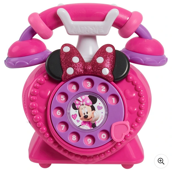 Disney Junior Minnie Mouse Ring Me Rotary Phone