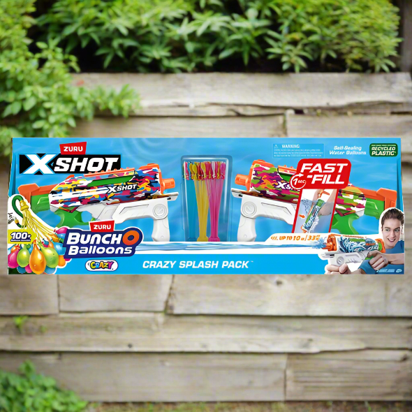 XSHOT Bunch O Balloons Crazy Splash Pack by ZURU