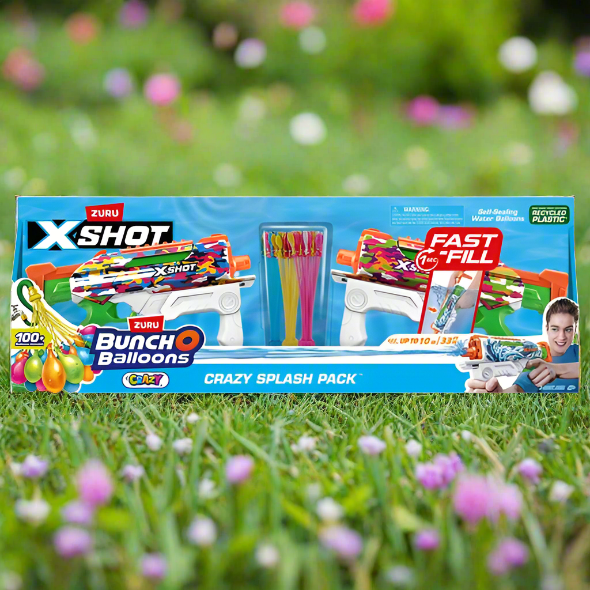 XSHOT Bunch O Balloons Crazy Splash Pack by ZURU