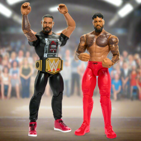 WWE Championship Showdown Roman Reigns vs Jey Uso 2 Pack