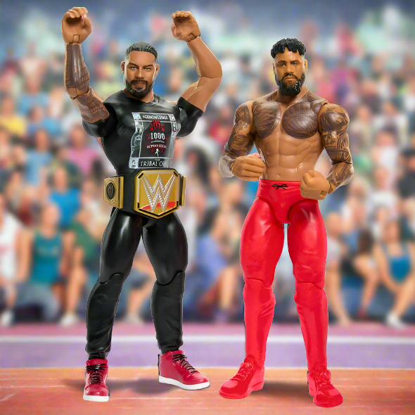 WWE Championship Showdown Roman Reigns vs Jey Uso 2 Pack