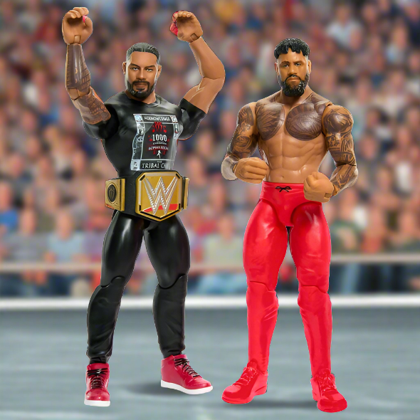 WWE Championship Showdown Roman Reigns vs Jey Uso 2 Pack