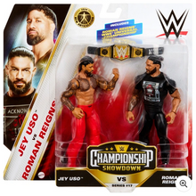 Load image into Gallery viewer, WWE Championship Showdown Roman Reigns vs Jey Uso 2 Pack