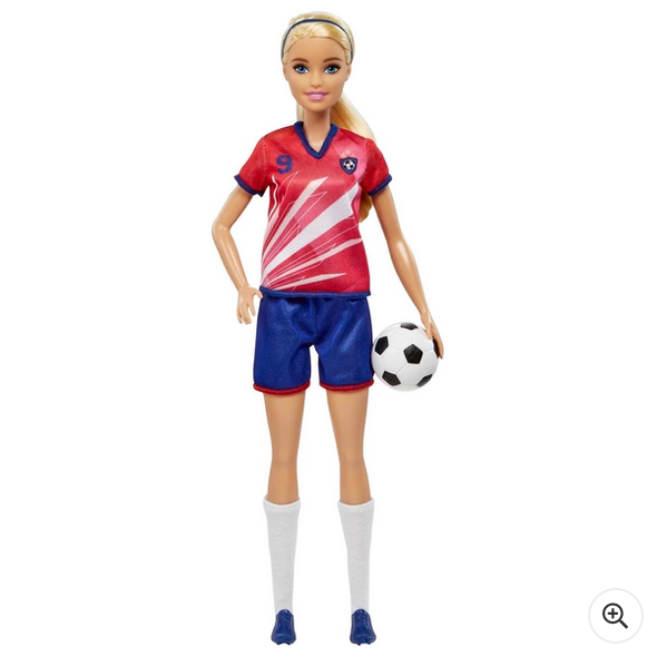 Barbie Careers Football Player Doll