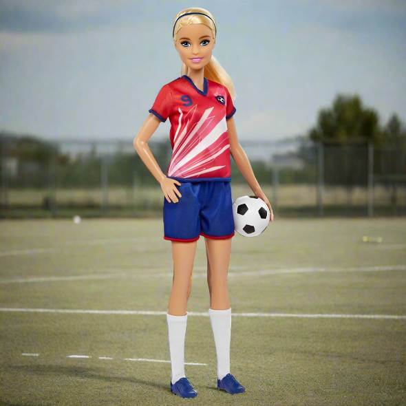 Barbie Careers Football Player Doll