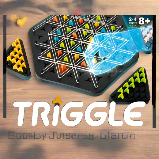 Family Board Game Triggle By Tomy