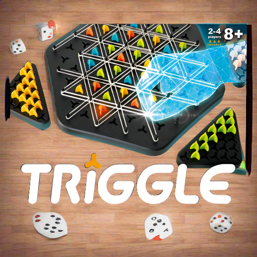 Family Board Game Triggle By Tomy